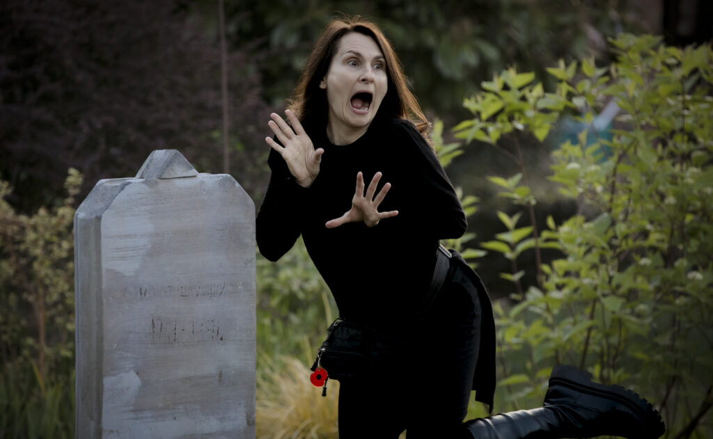 The Pause - film by So Crocodile. Written by Sam Grierson, starring Suzy Bloom and Louise Osbourne