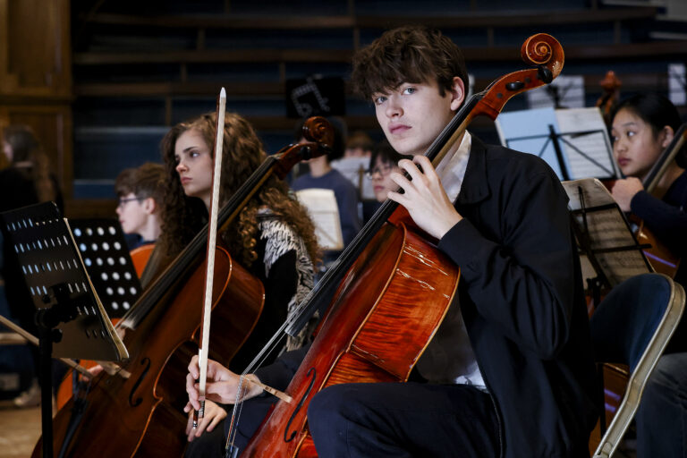 Nottingham Youth Orchestra player, cello