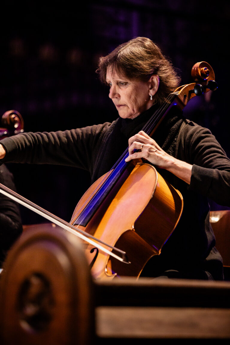 Sinfonia Viva at Derby Cathedral Cellist