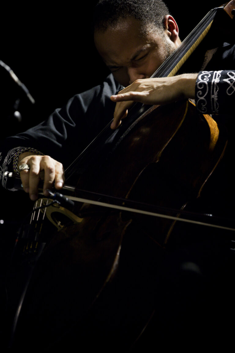 Sheku Kanneh-Mason playing cello Rock City