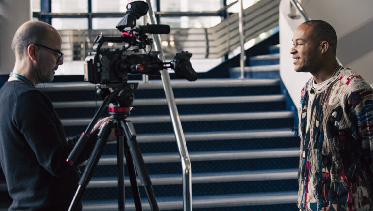 Sheku interviewed at Theatre Royal Nottingham