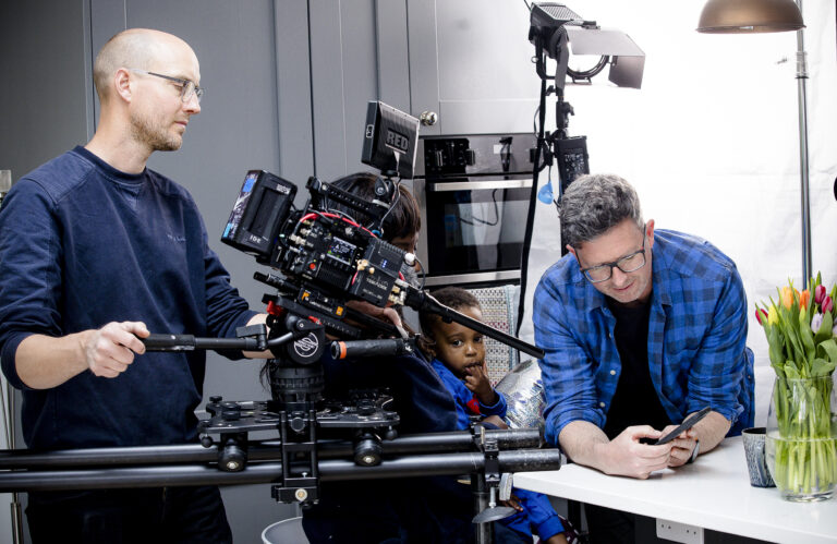 Lectio 365 app photo shoot, Turbine creative and camera man